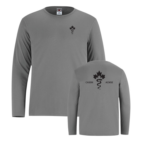 Shore Unisex Caduceus Front & Back Printed Long Sleeve Thumbnail