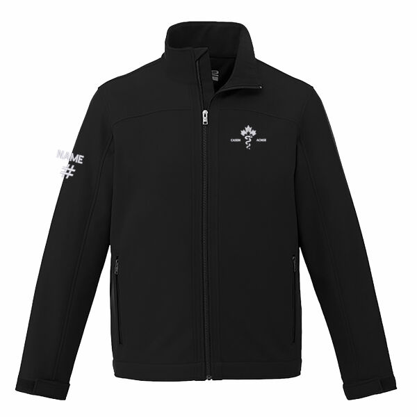 Balmy Men's Bilingual Caduceus Embroidered Jacket Thumbnail
