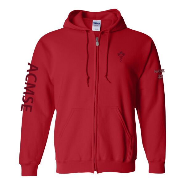 Gildan Unisex Tone on Tone ACMSE Printed Full Zip Thumbnail