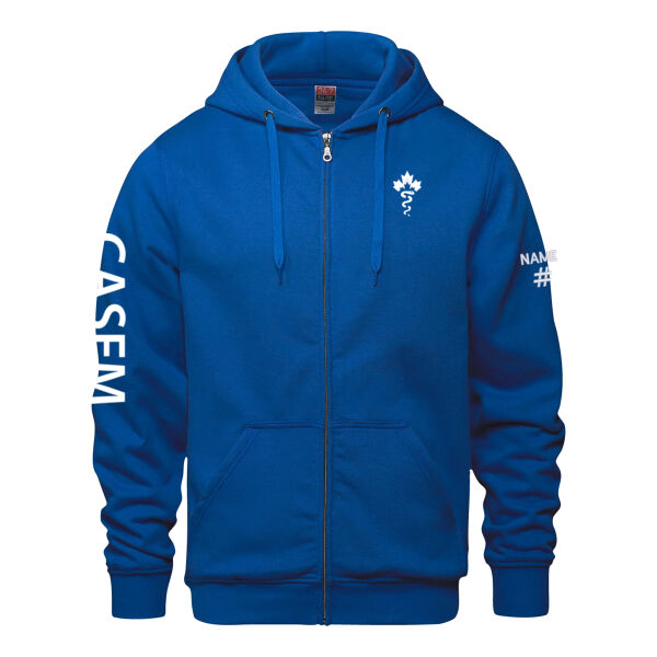 Surfer Unisex CASEM Printed Full Zip Thumbnail