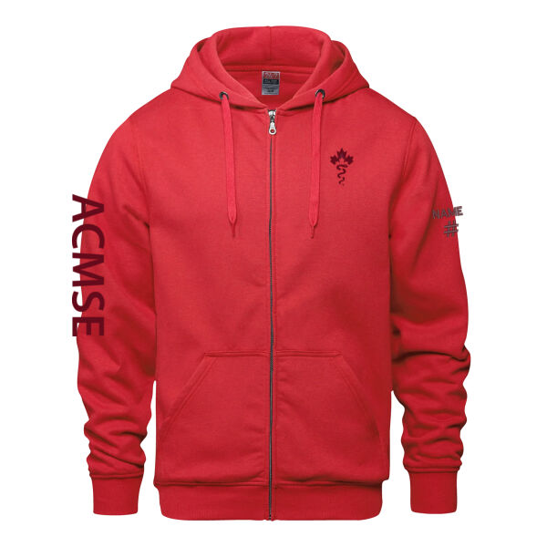 Surfer Unisex Tone on Tone ACMSE Printed Full Zip Thumbnail